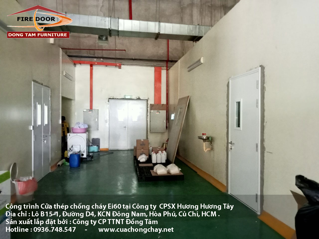 cửa thép chống cháy Ei60