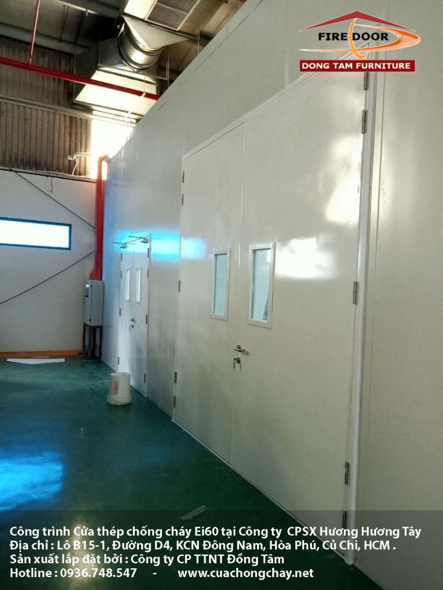 cửa thép chống cháy Ei60