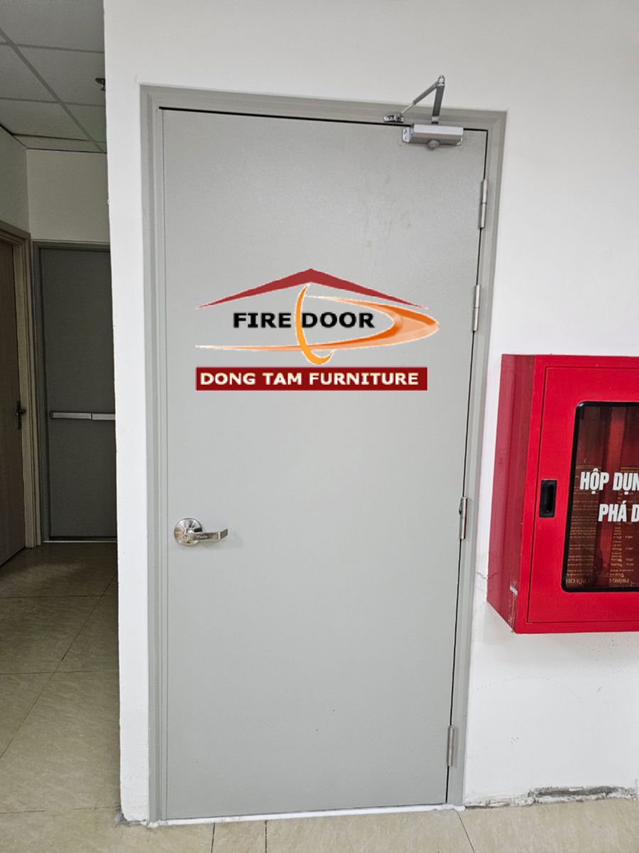 Dự án Cửa thép chống cháy lắp đặt tại Phòng khám Vietlife số 4 HCM đã hoàn thành.